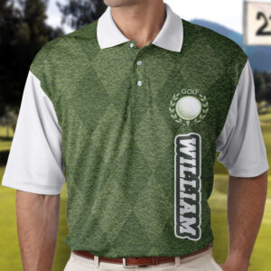 Today’s Treasure Polo Shirt Green Grass Golf Polo - Custom Golf Shirt Set of 3