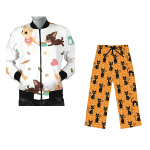 Combo Personalized Dog Jacket and Sweatpants