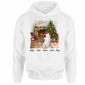 Personalized dog cat dad mom Hoodie Christmas gifts for dog cat lovers